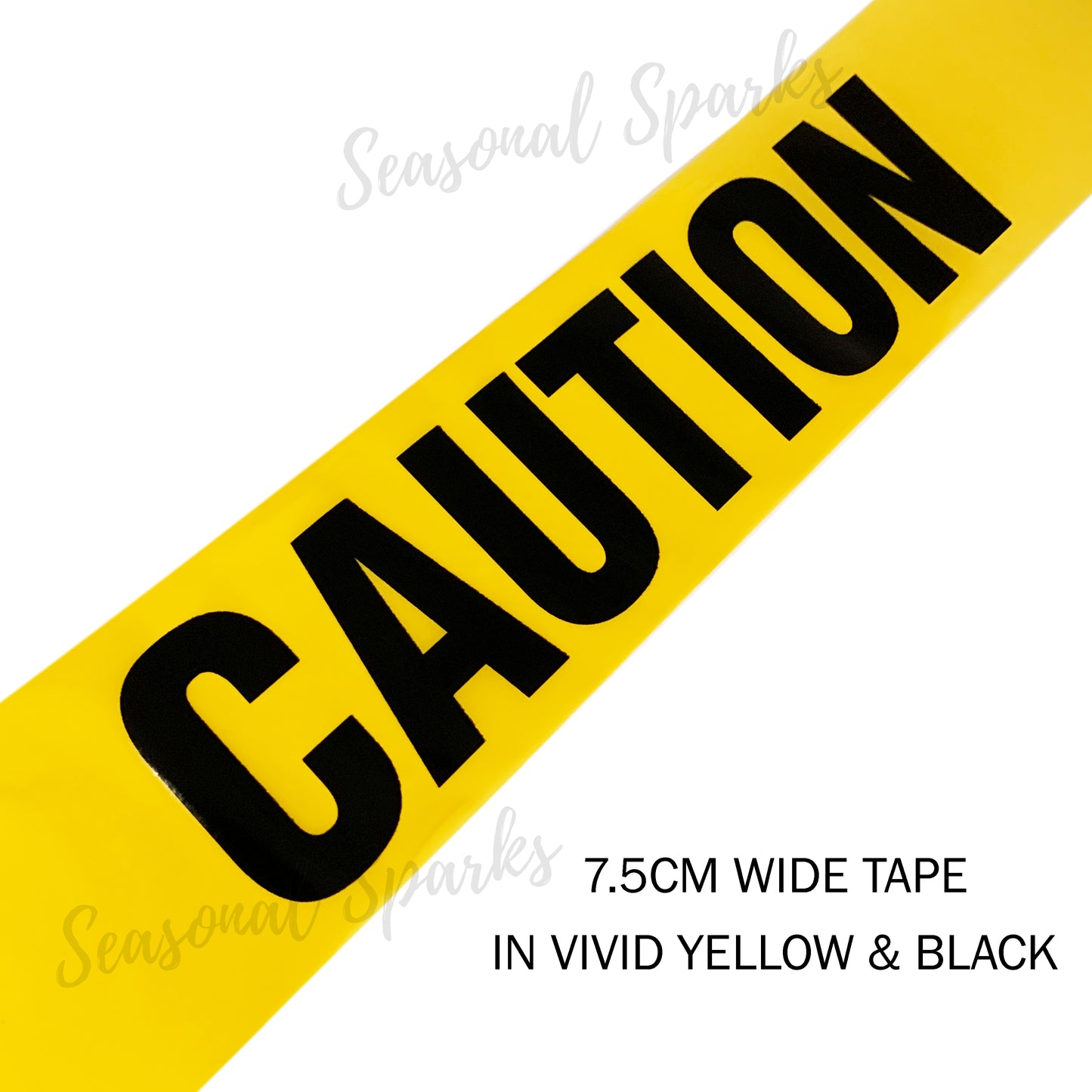 50M Caution Tape Non-adhesive – Pack of 1