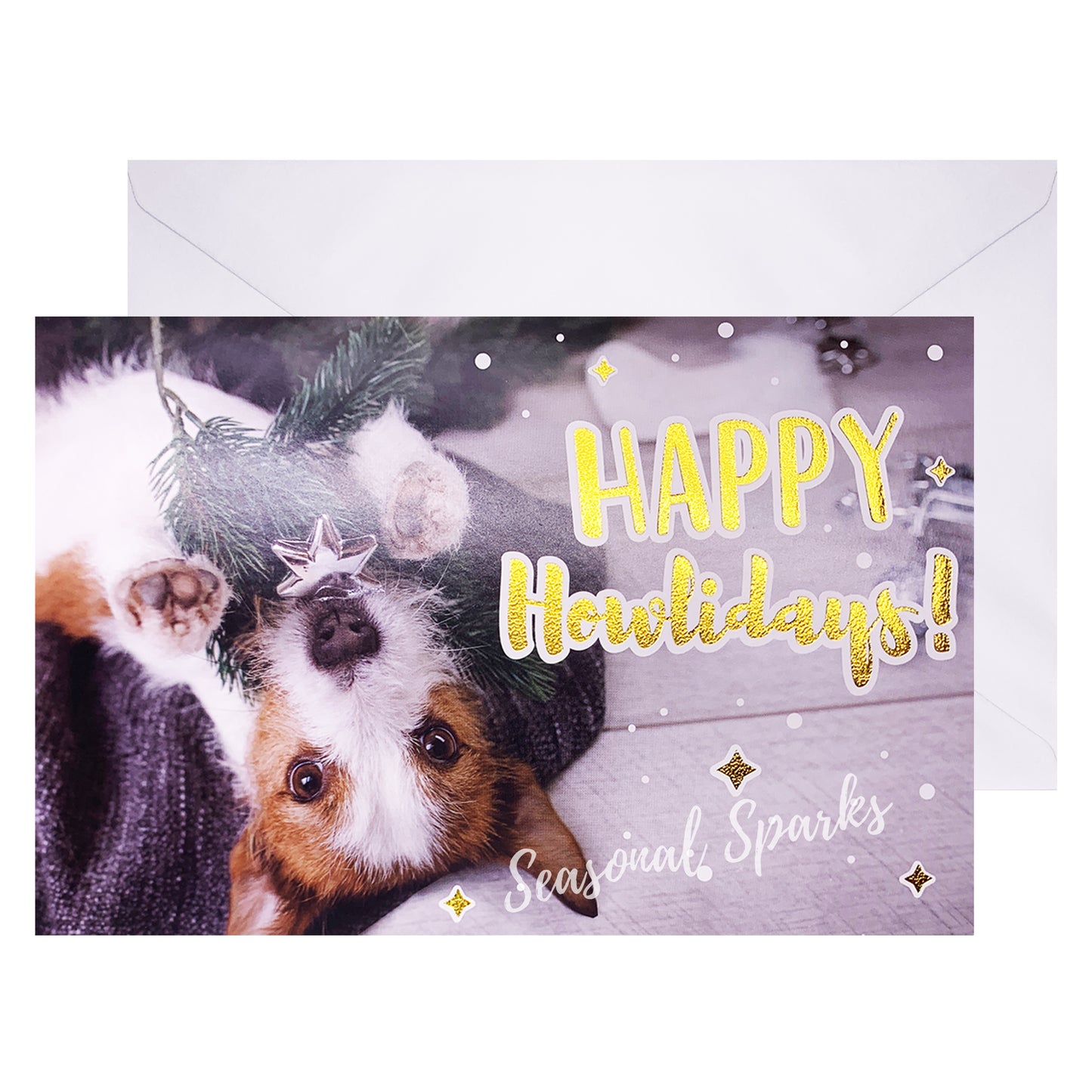 Lovely Pets Christmas Cards & Envelopes – Pack of 10