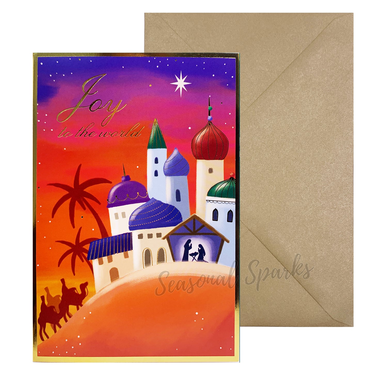 Religious Christmas Cards & Envelopes – Pack of 30