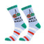 Nice Balls Christmas Socks - 1 Pair