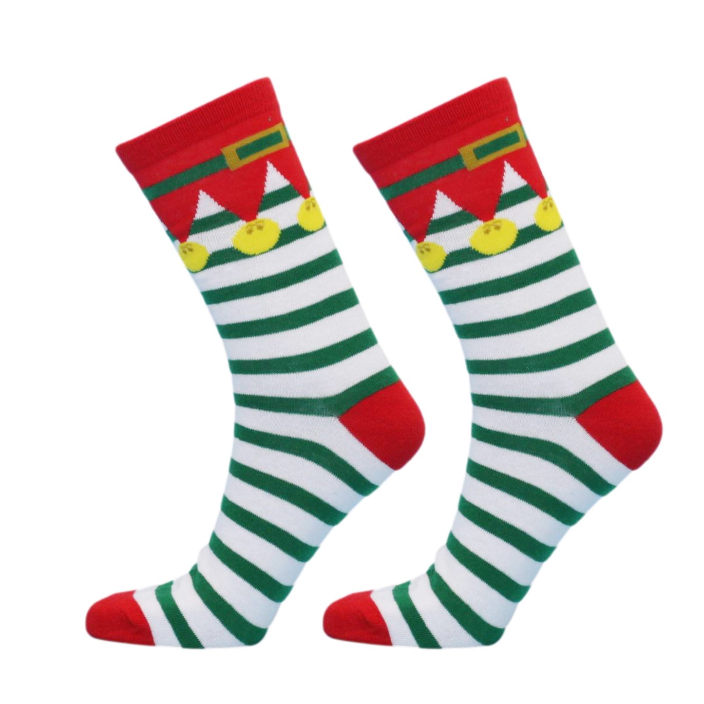 Elf Christmas Socks - 1 Pair