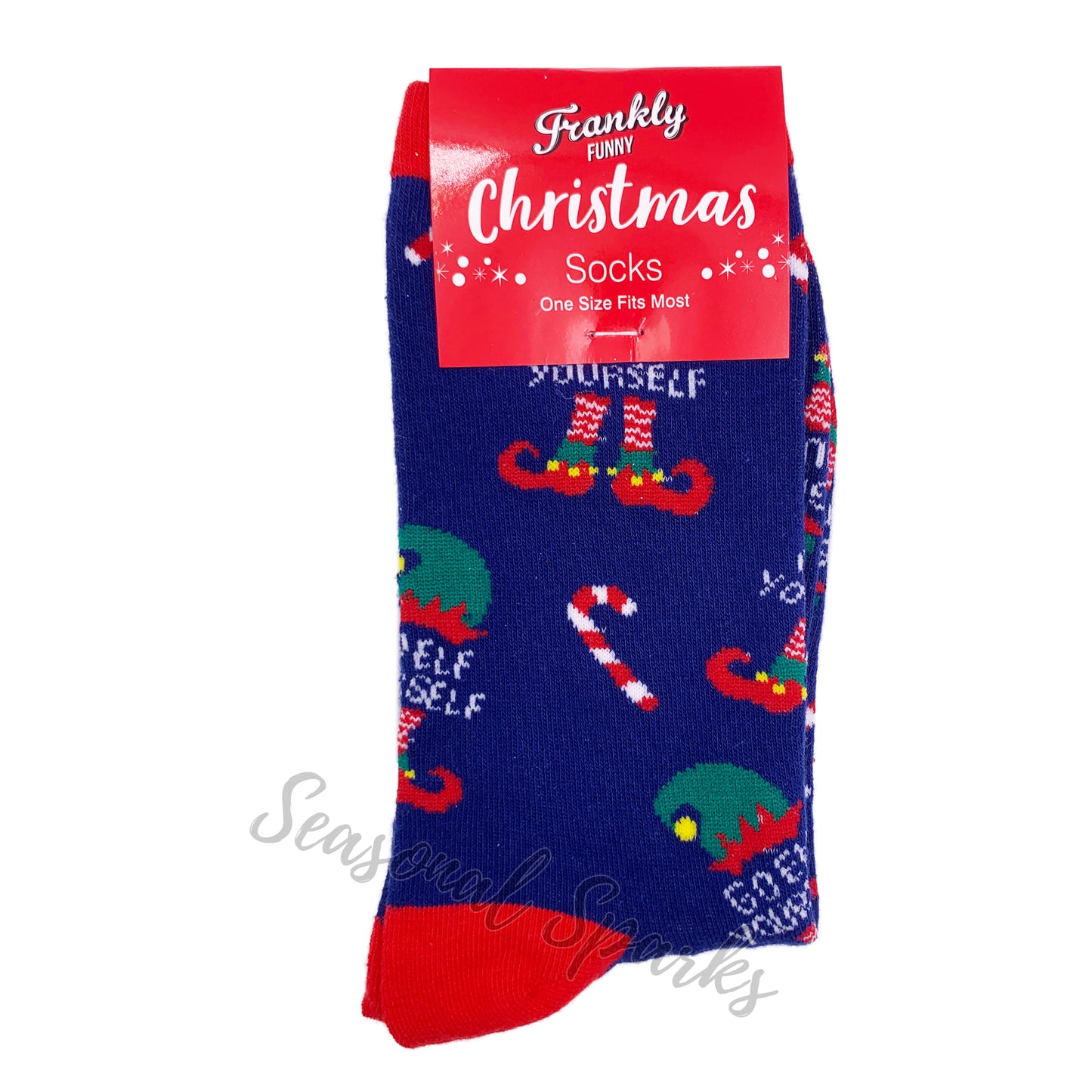 GO ELF YOURSELF Christmas Socks - 1 Pair