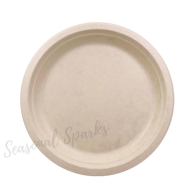 260mm Biodegradable Plates - Pack of 20