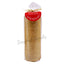 18cm Gold Metallic Pillar Candle