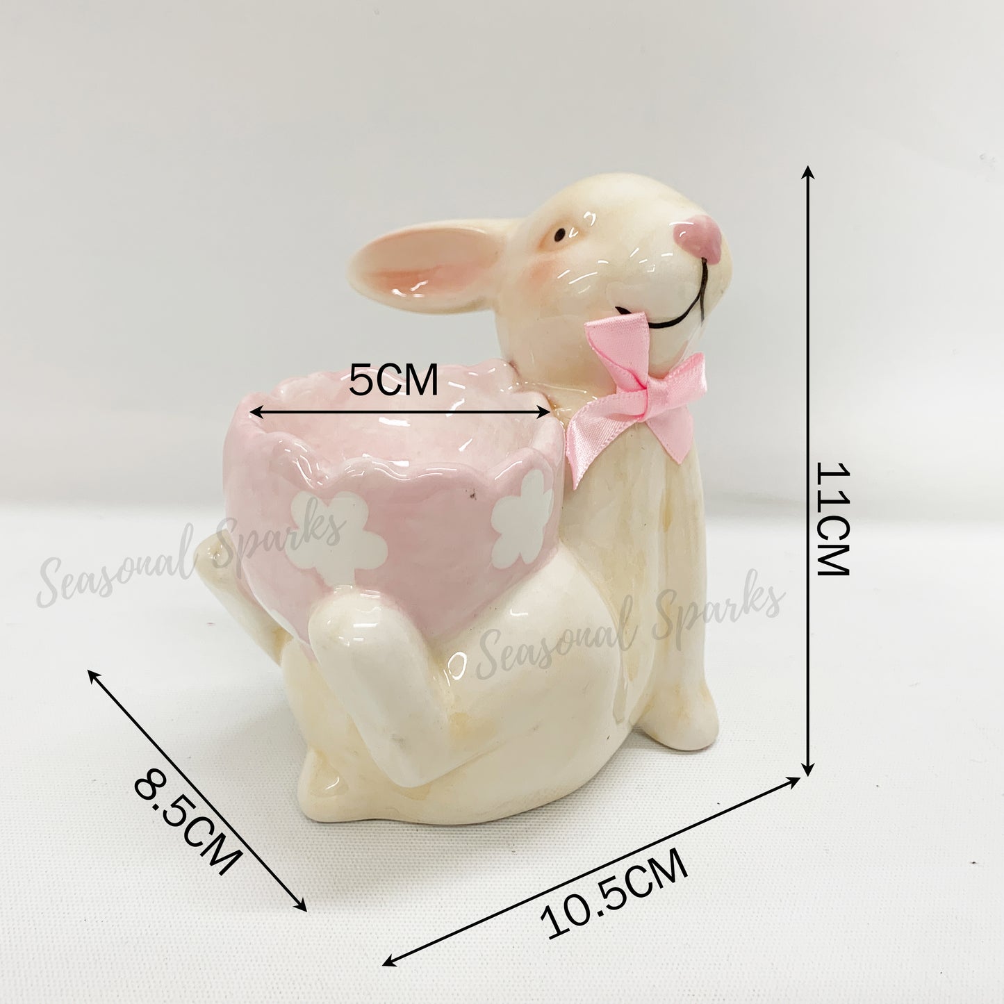 Easter Bunny Egg Holder-Ceramic