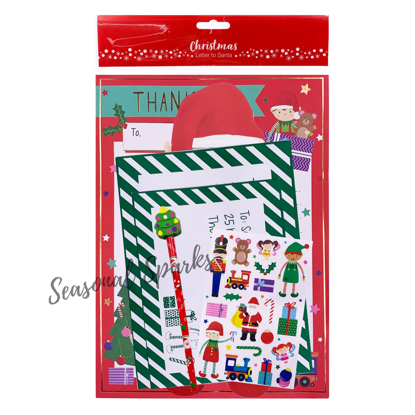 Personalised Letter to Santa – Pack of 6