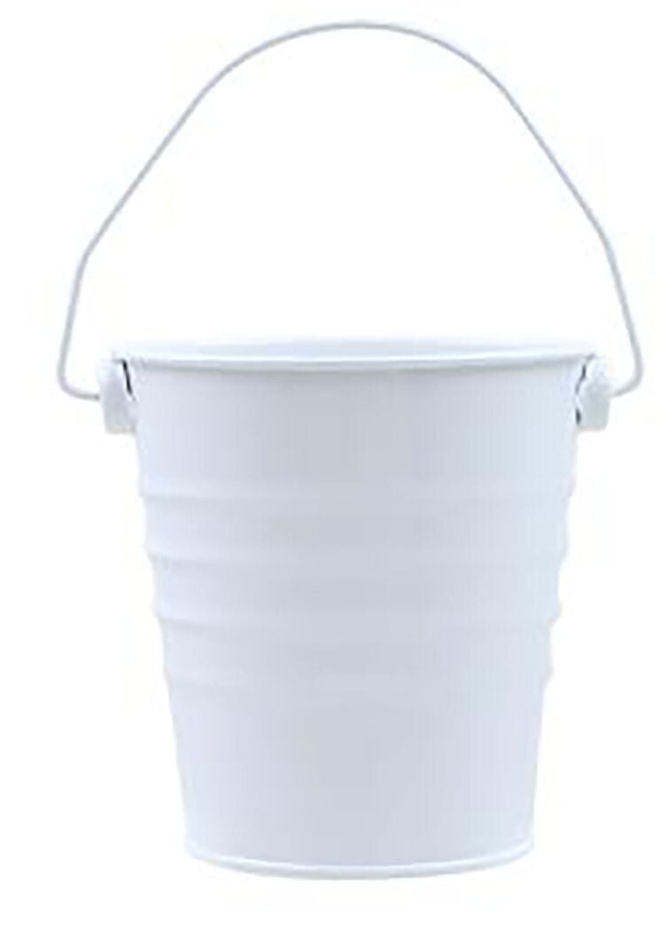 10.5cm Easter Metal Bucket with Handle