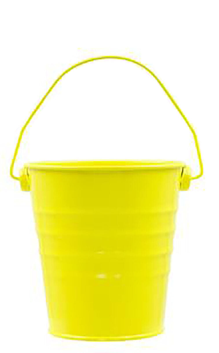 10.5cm Easter Metal Bucket with Handle