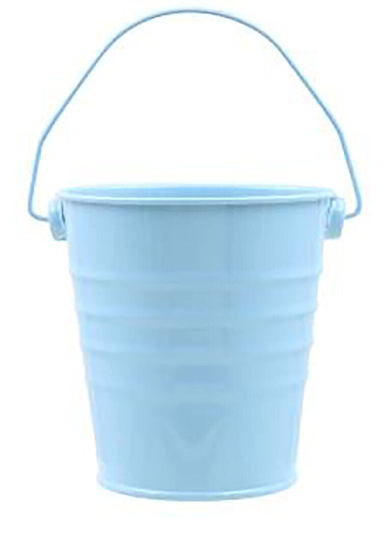 10.5cm Easter Metal Bucket with Handle