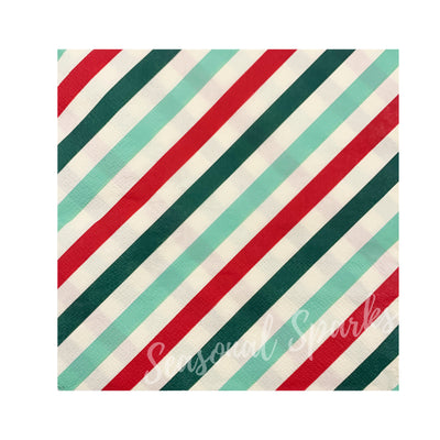 Stripes Paper Napkins – Pack of 20