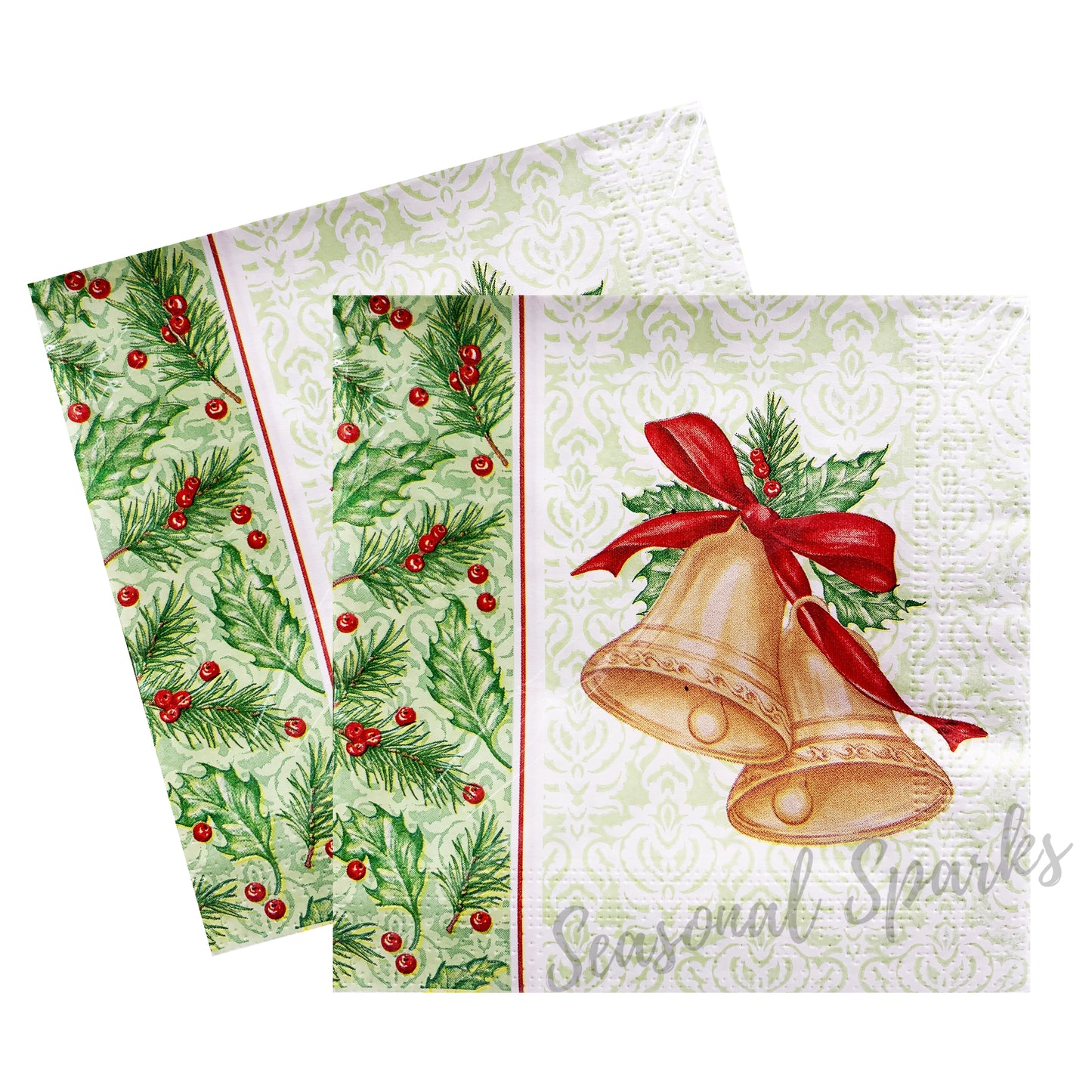 Bells Paper Napkins – Pack of 20