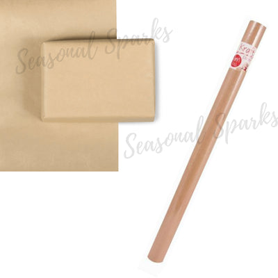 2pk Wrapping Kraft Paper 6M x 70CM Brown