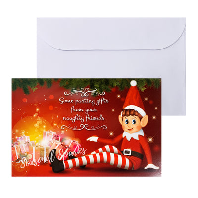 Have a Naughty Christmas Card & Envelopes  – Pack of 6