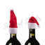 Santa Hat Bottle Toppers – Pack of 4